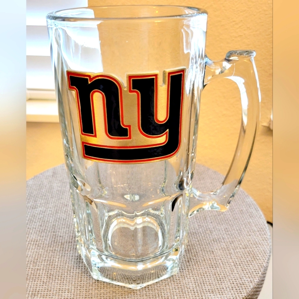 New York Giants Glass Mug